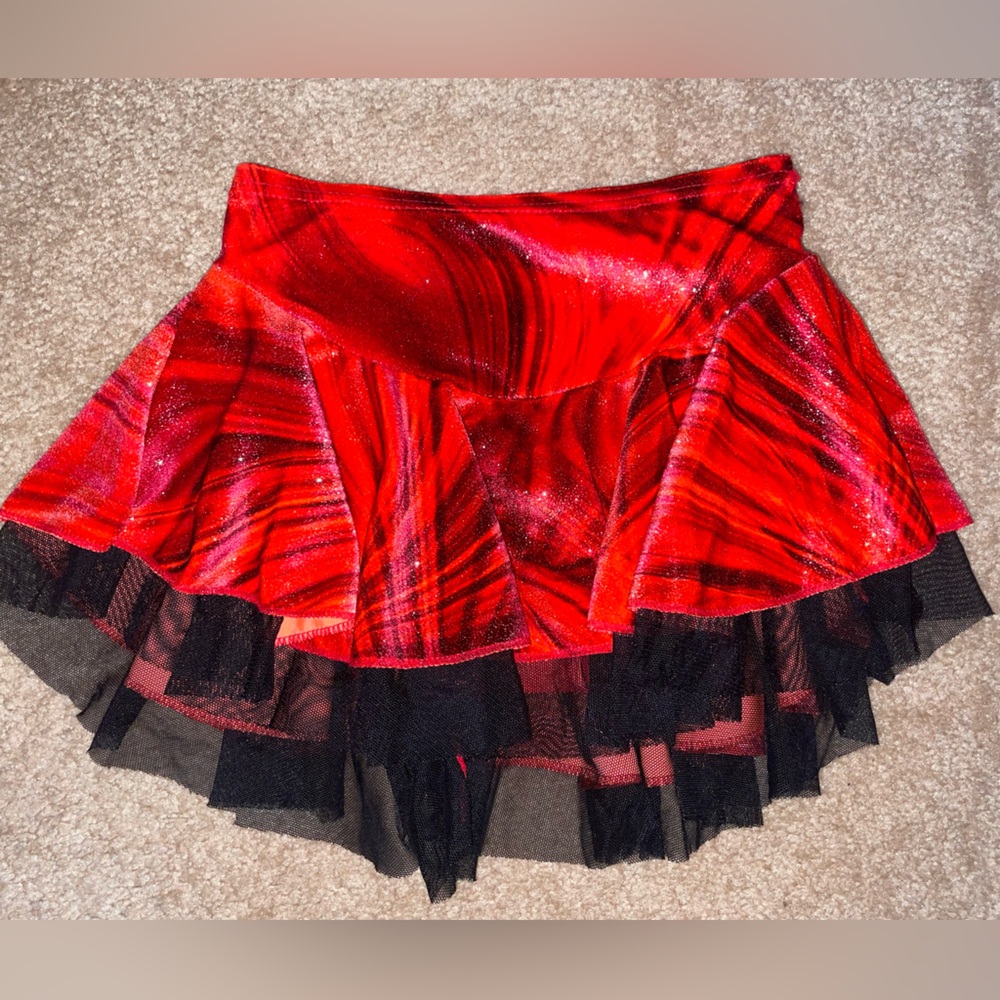 MONDOR Figure Skating Girls Skirt